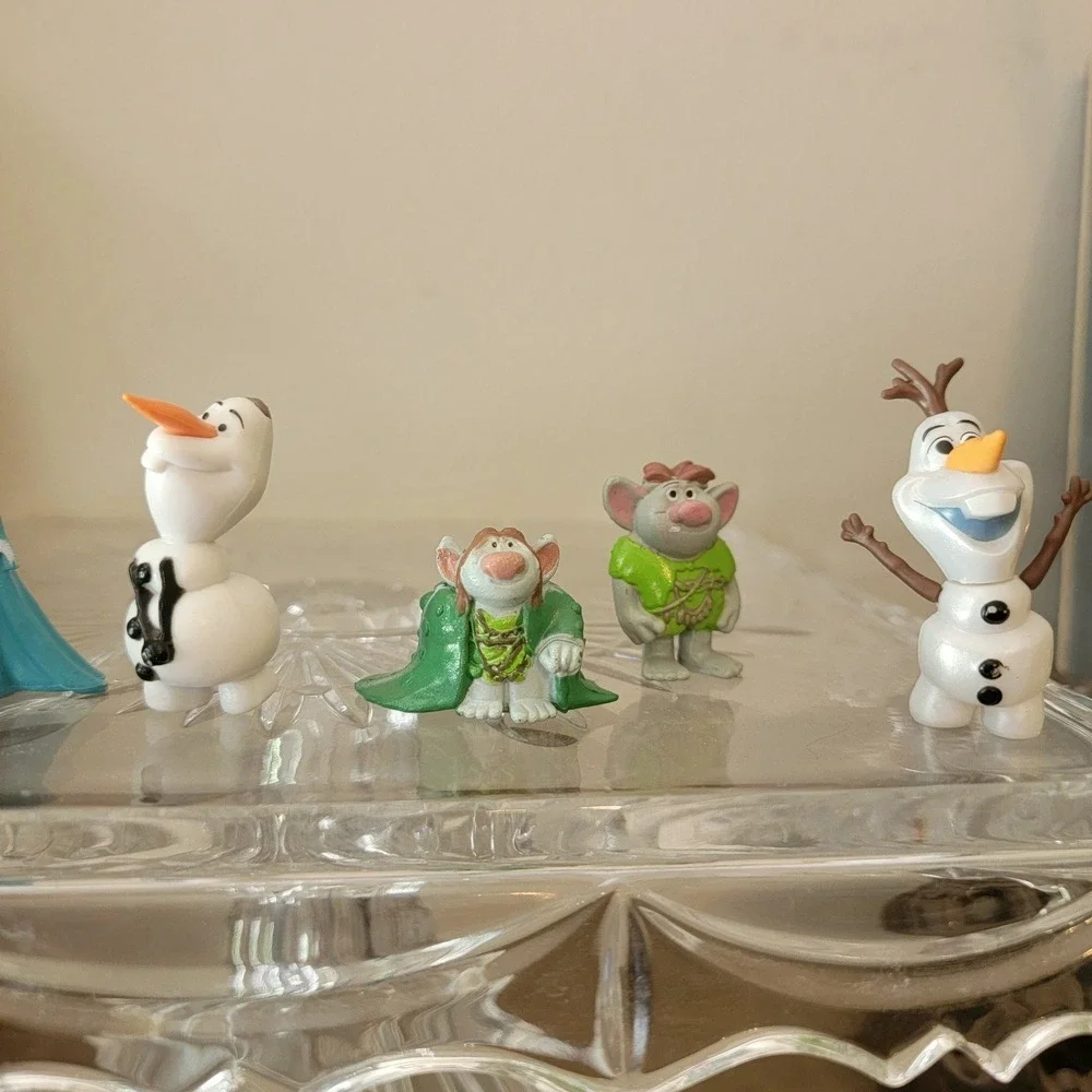 Disney frozen‎ mini figures cake cupcake toppers